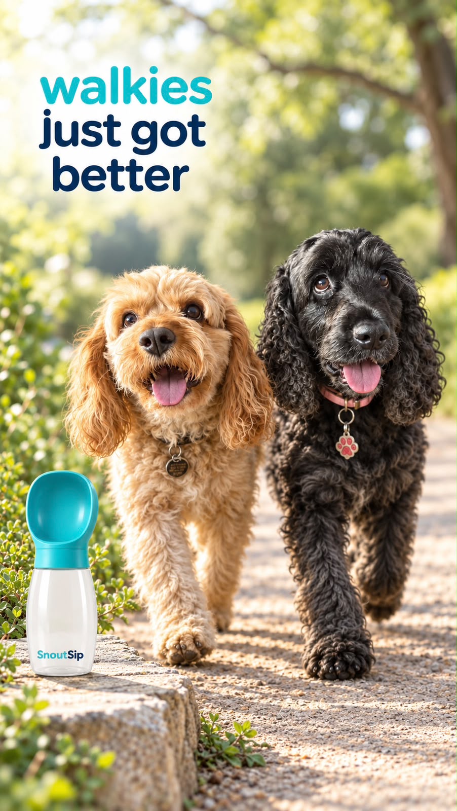 SnoutSip - Pup Water Bottle