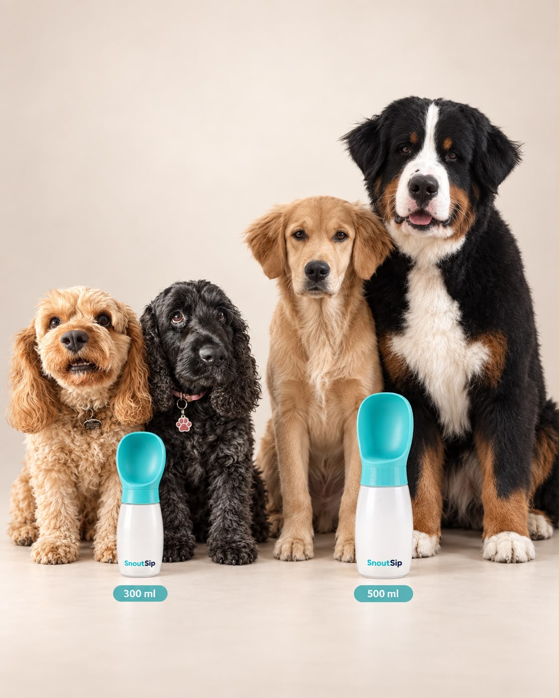 SnoutSip - Pup Water Bottle