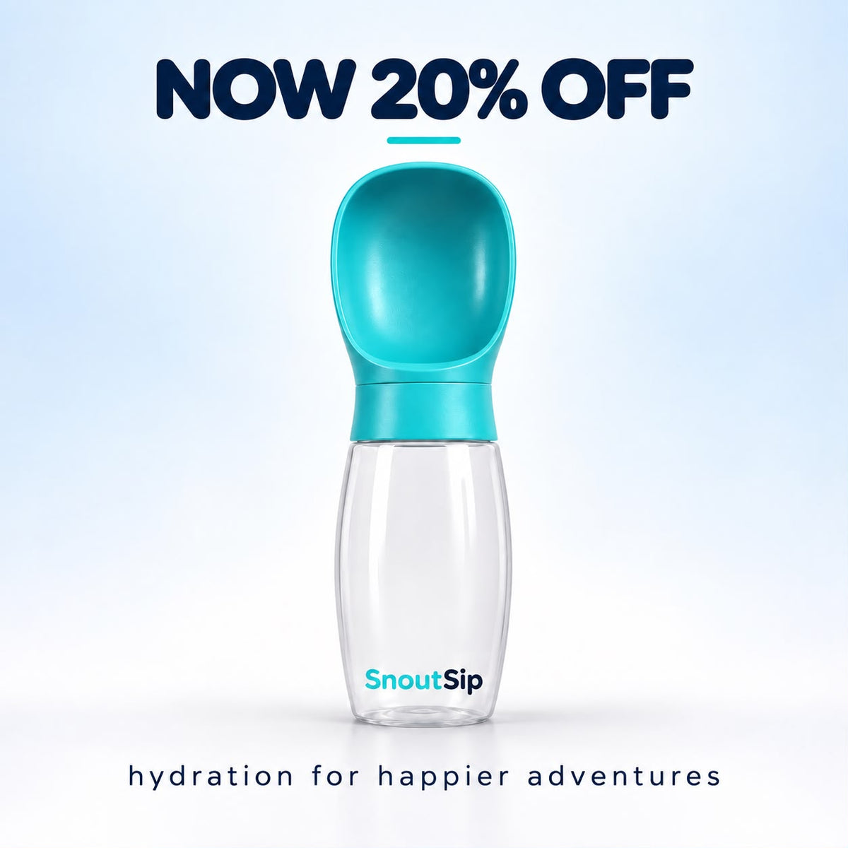 SnoutSip - Pup Water Bottle