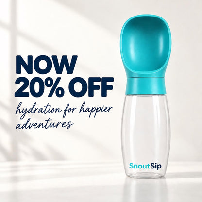 SnoutSip - Pup Water Bottle